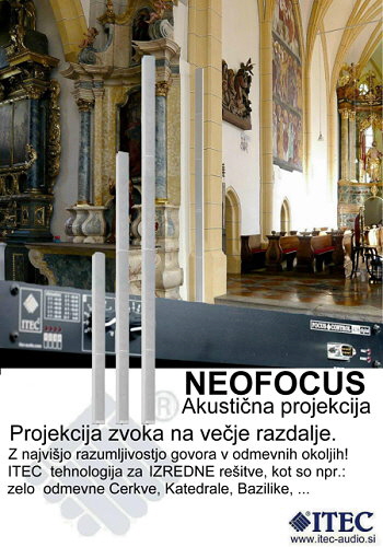 ZVOCNIKI ITEC NEOFOCUS ZA CERKVE 