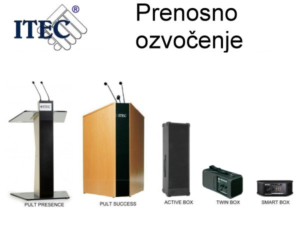 ITEC PRENOSNO OZVOCENJE